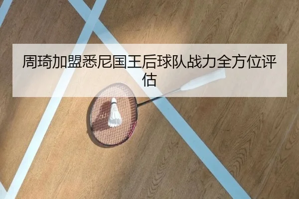 周琦加盟悉尼国王后球队战力全方位评估 | QMHSPORTS